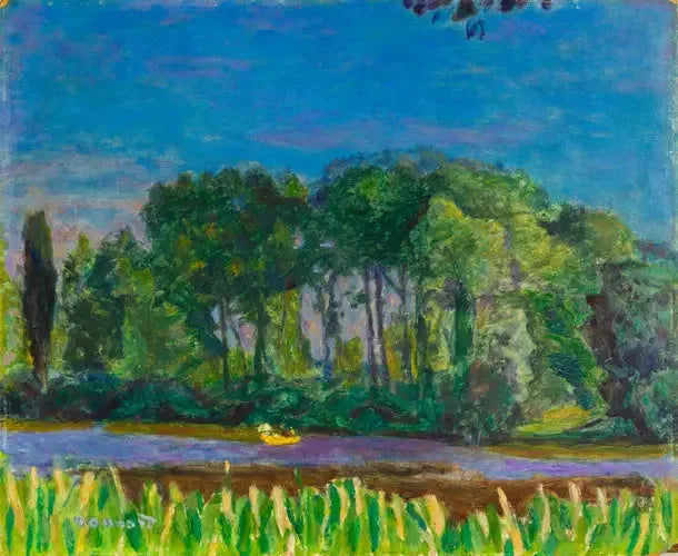 Bordo della Senna - Pierre Bonnard