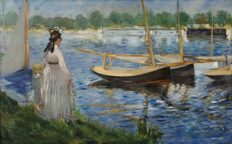 Bordi della Senna ad Argenteuil - Édouard Manet