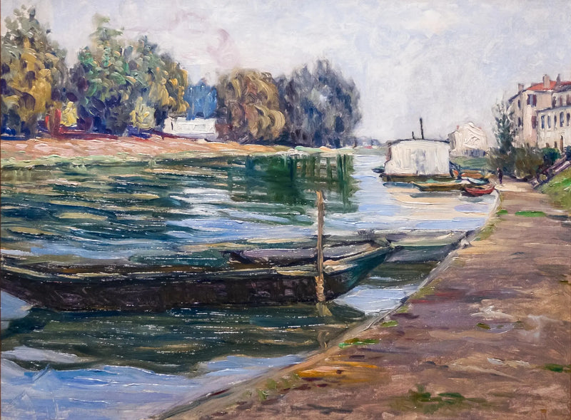 Bordi della Senna - Gustave Caillebotte