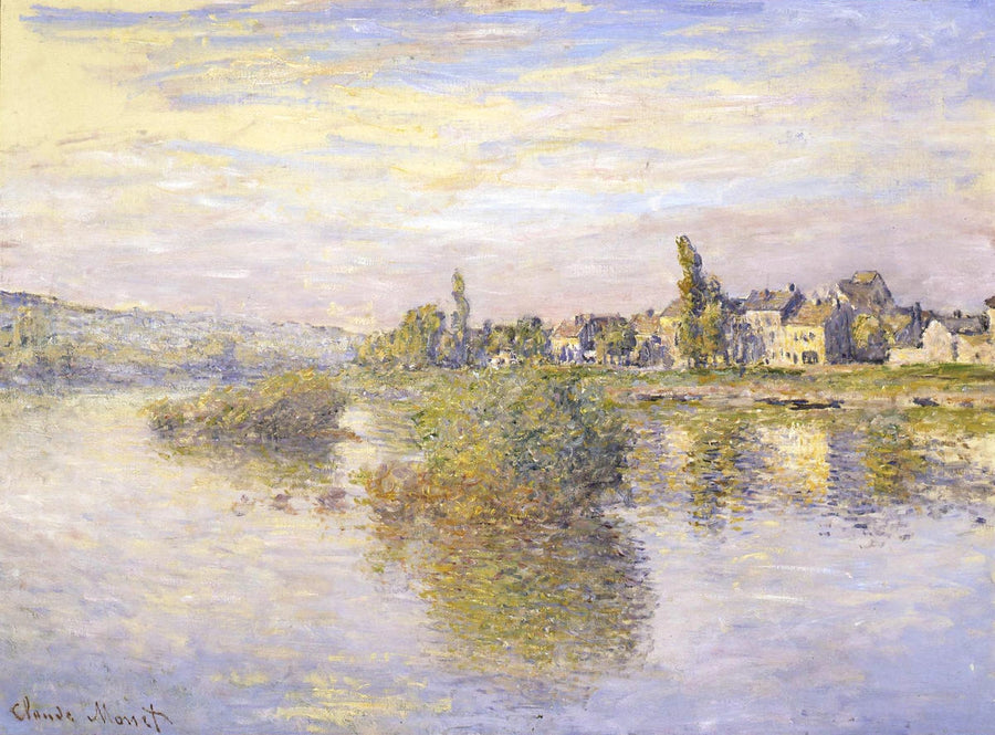 Rive della Senna a Lavacourt W538 - Claude Monet