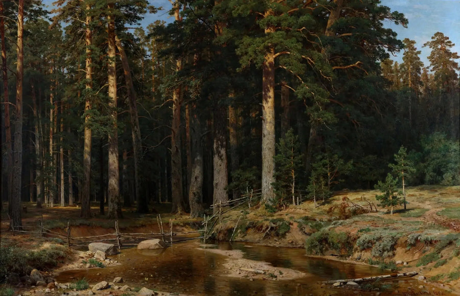 Bosquet de mâts - Ivan Chichkine