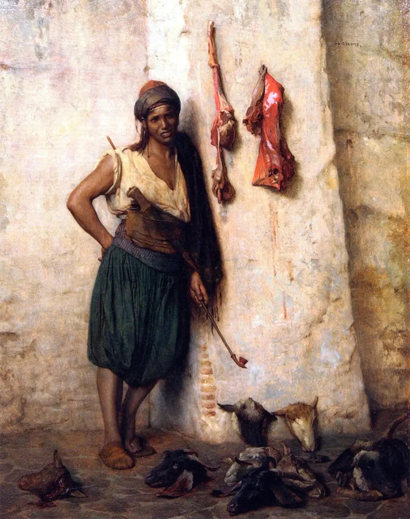 Macellaio turco a Gerusalemme - Jean-Léon Gérôme