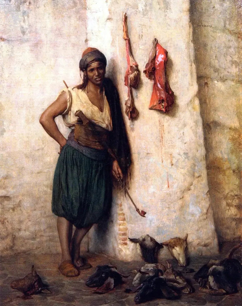 Macellaio turco a Gerusalemme - Jean-Léon Gérôme