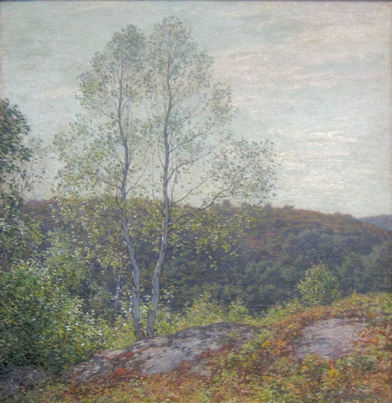 Pioppi gemelli - Willard Metcalf