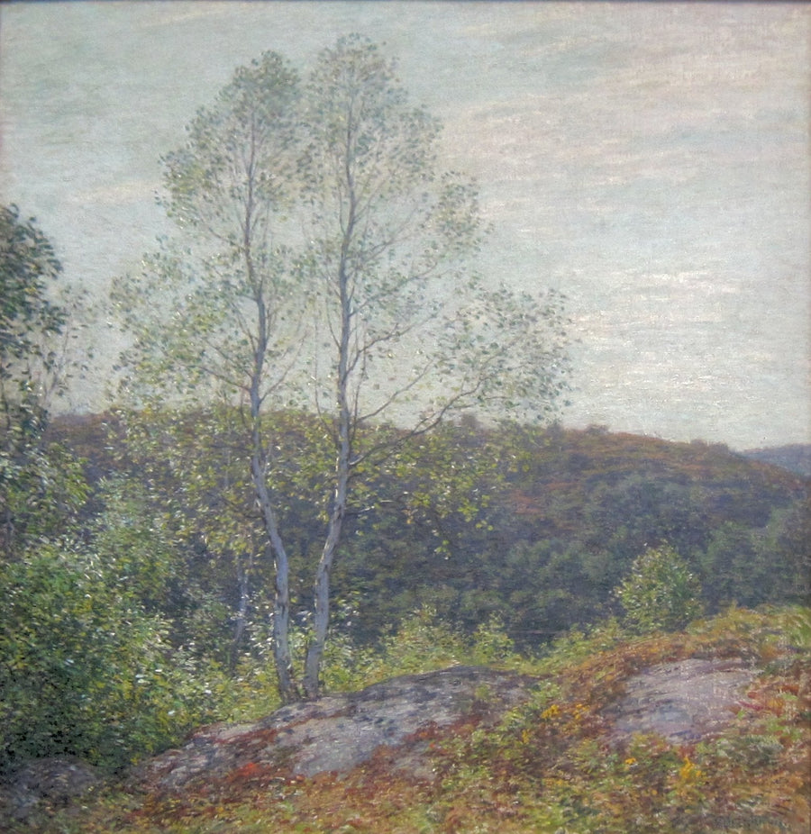 Pioppi gemelli - Willard Metcalf
