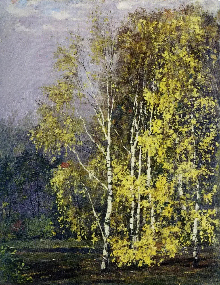 Betulle in autunno - Edvard Munch