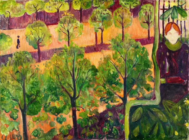 boulevard a Parigi - Edvard Munch