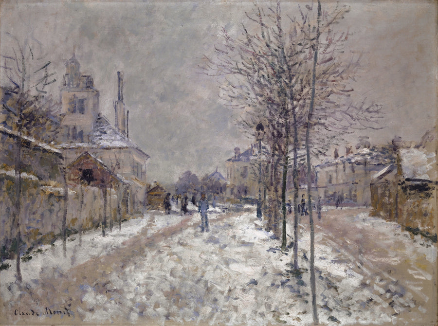 Boulevard de Pontoise a Argenteuil, neve W359 - Claude Monet