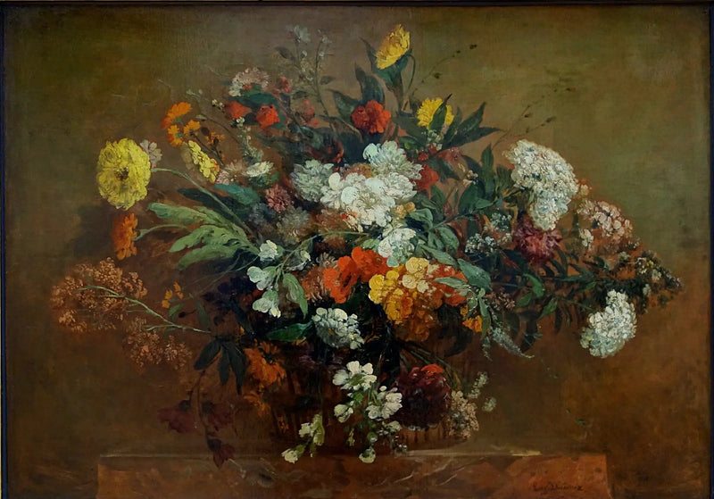 Bouquet di fiori di campo - Eugène Delacroix