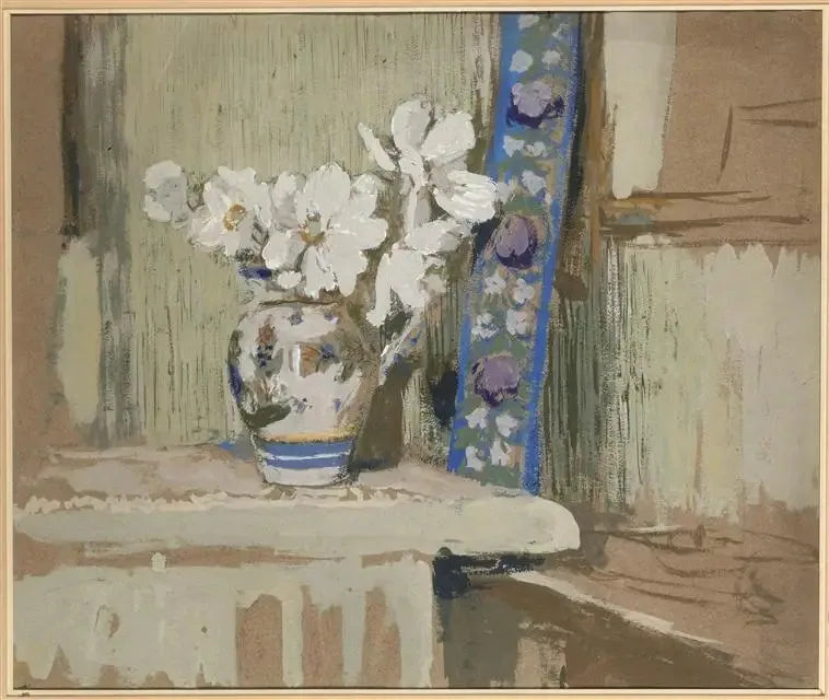 Bouquet di anemoni bianchi - Édouard Vuillard