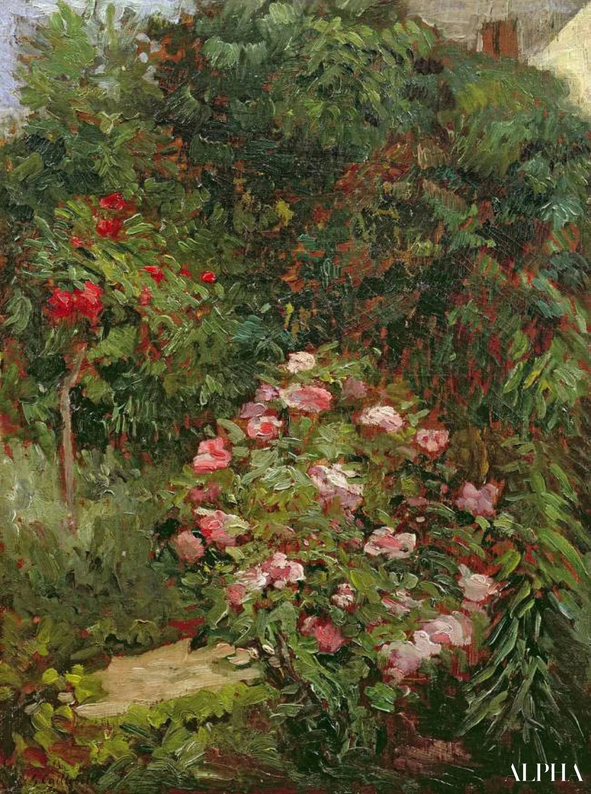 Bouquet de fleurs - Caillebotte - Reproductions de tableaux et peintures haut de gamme