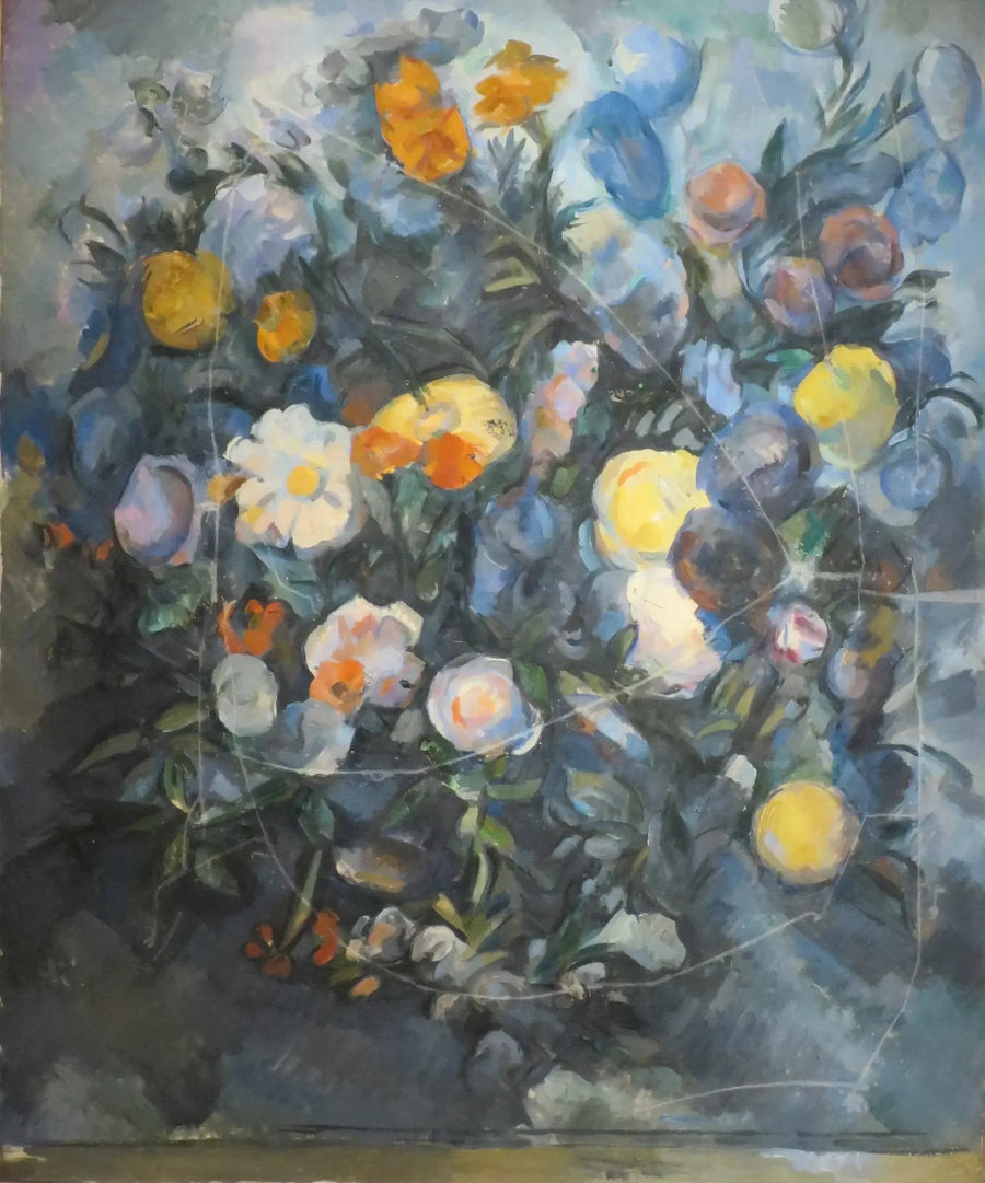 Bouquet di fiori, da Delacroix - Paul Cézanne