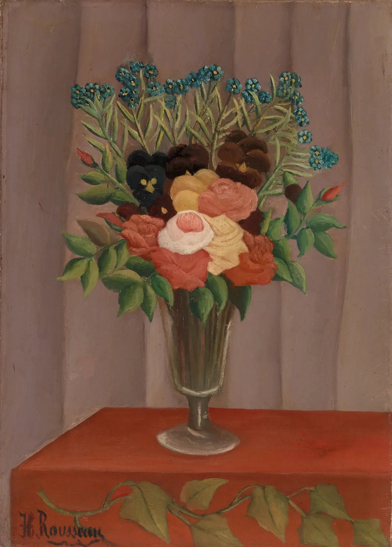 Bouquet di fiori - Henri Rousseau