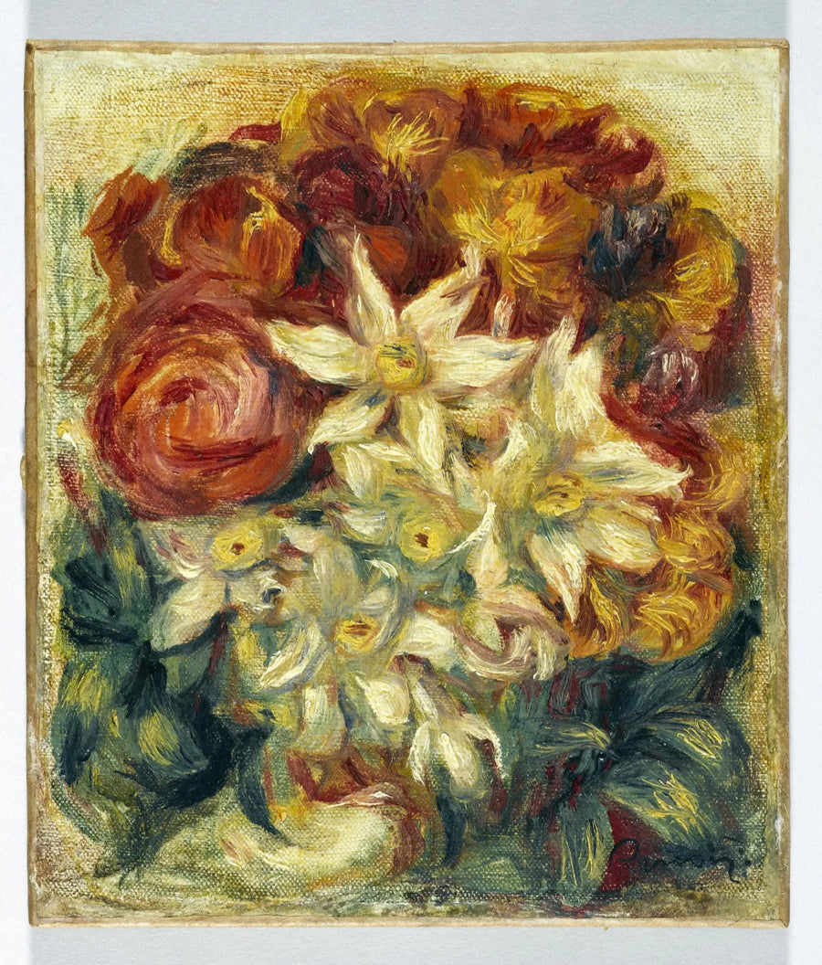 Bouquet di narcisi e rose - Pierre-Auguste Renoir