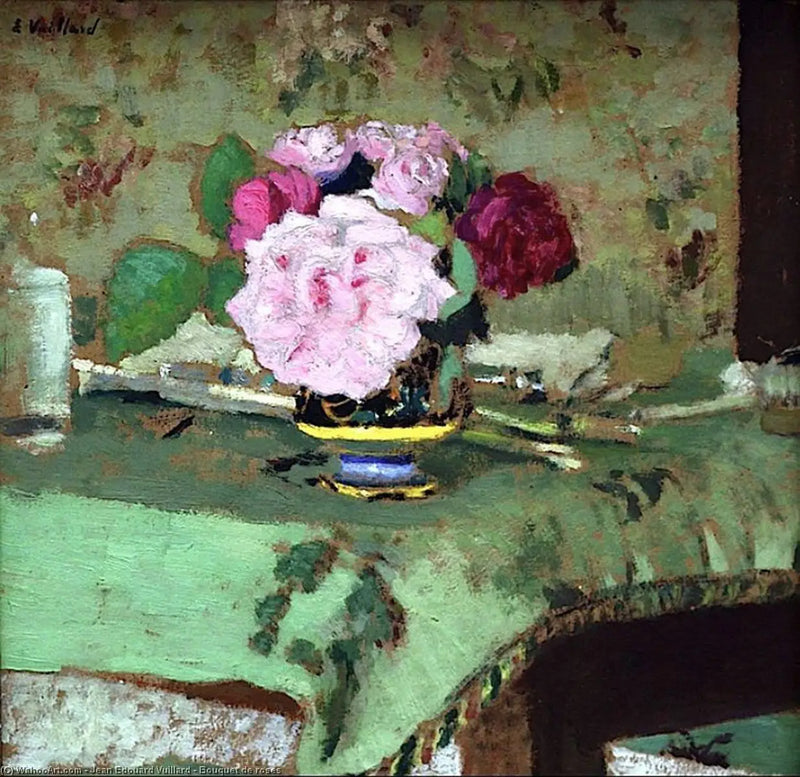 Bouquet di rose - Édouard Vuillard