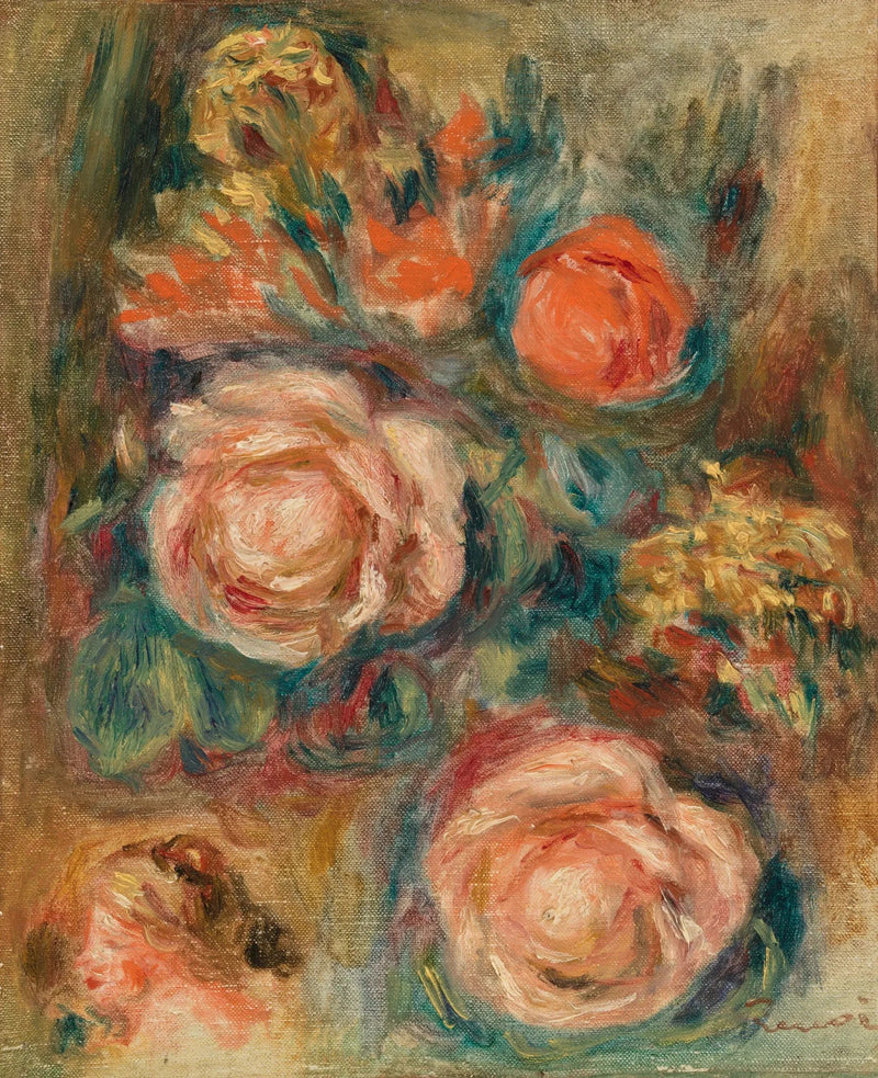 Bouquet di rose - Pierre-Auguste Renoir