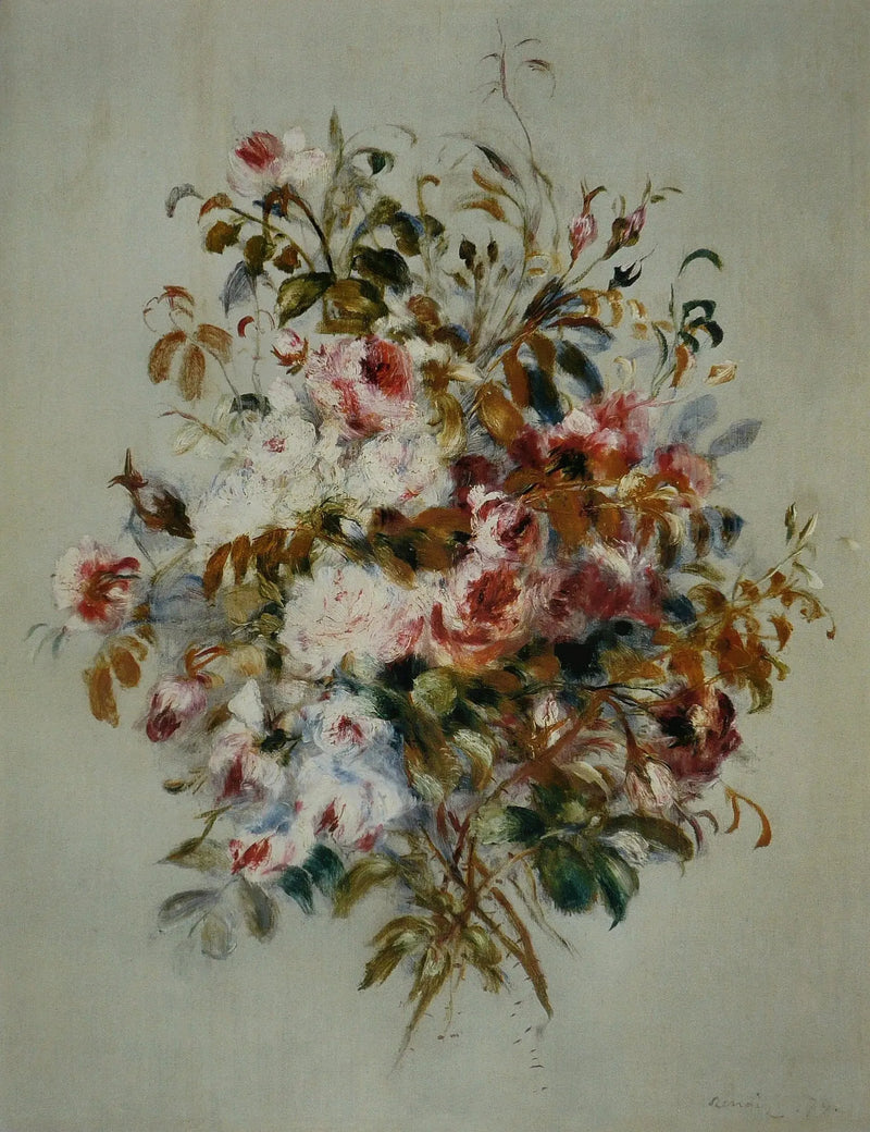 Bouquet di rose - Pierre-Auguste Renoir