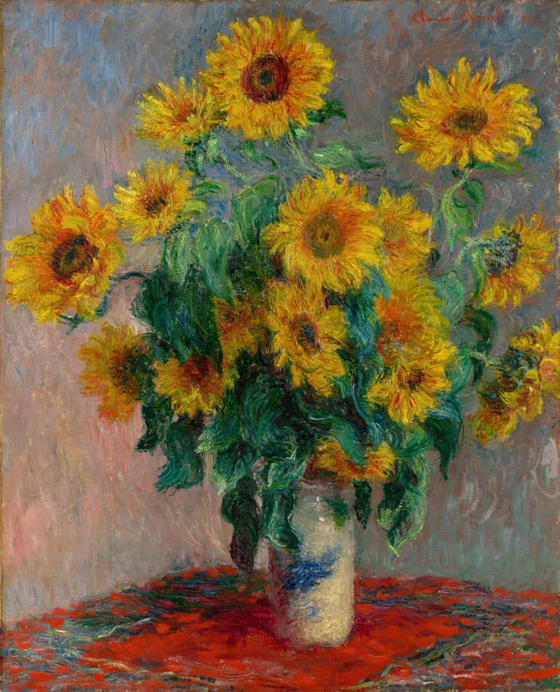 Bouquet di girasoli - Claude Monet