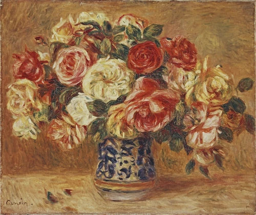 Bouquet di rose - Pierre-Auguste Renoir