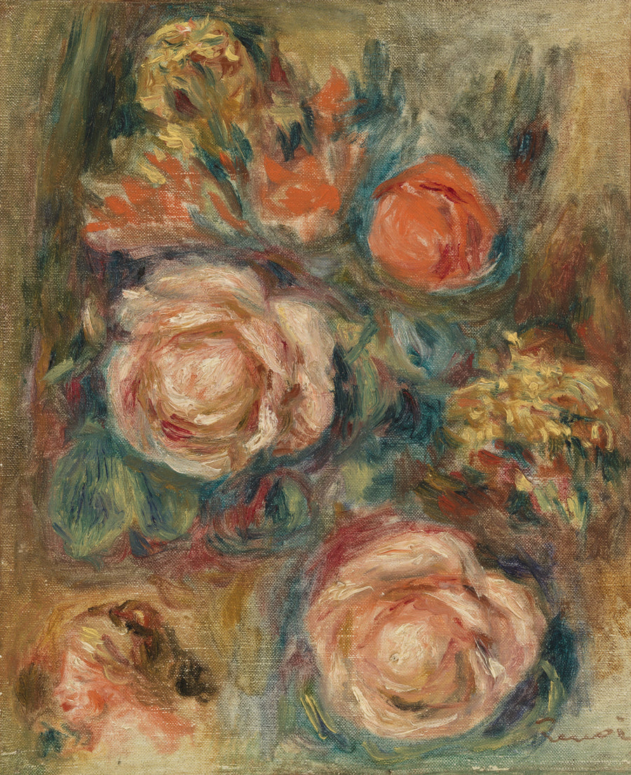 Bouquet di rose - Pierre-Auguste Renoir