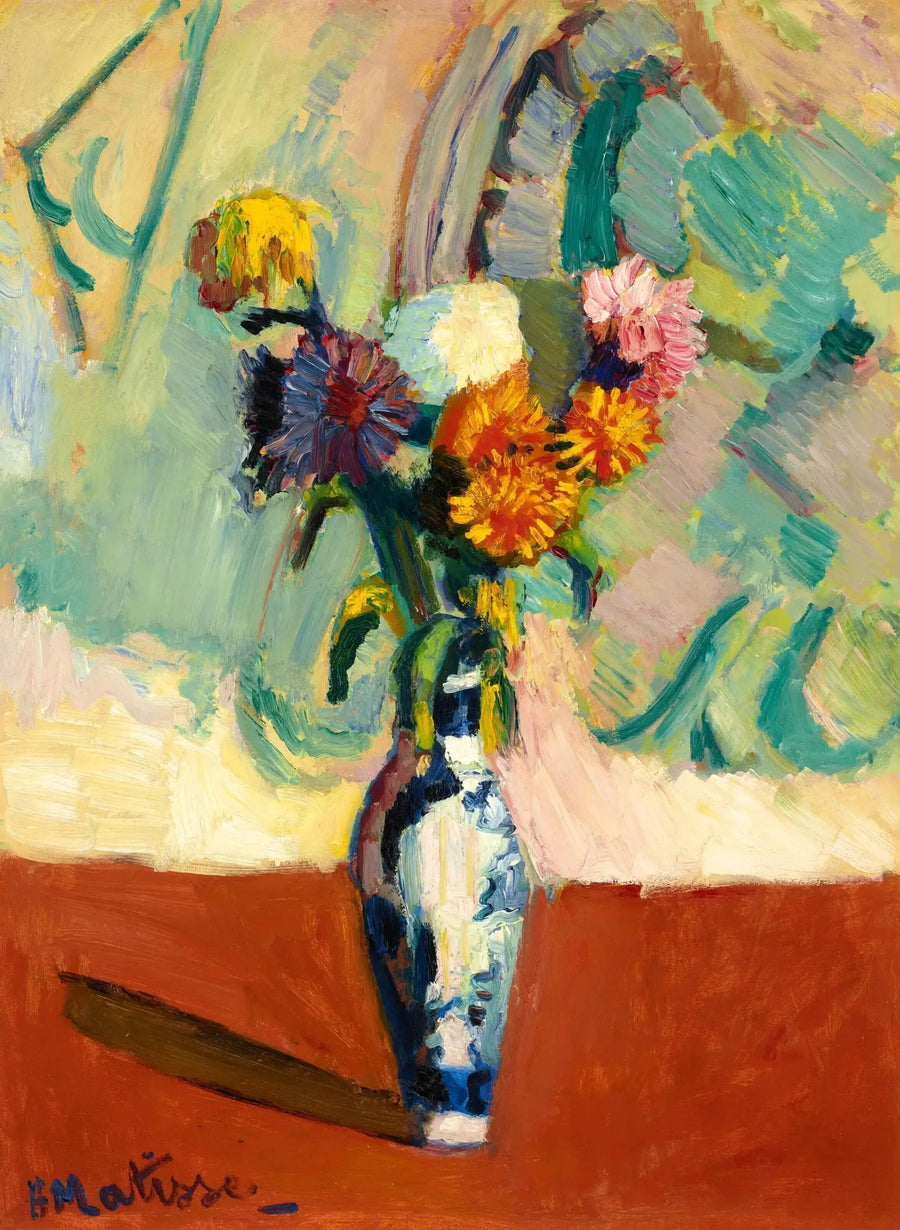 Bouquet, vaso cinese - Henri Matisse