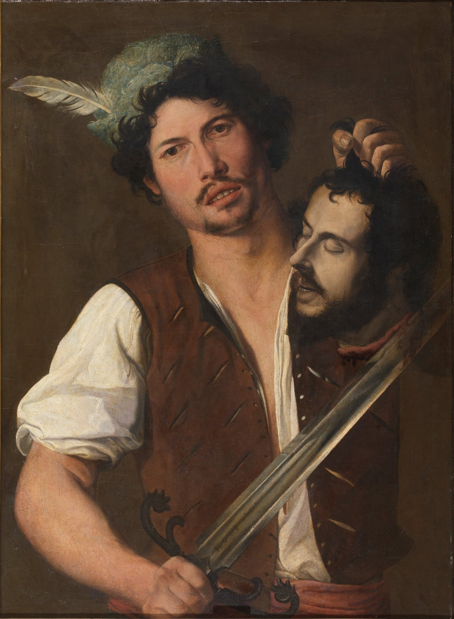 Boia con la testa di Giovanni Battista - Orazio Gentileschi