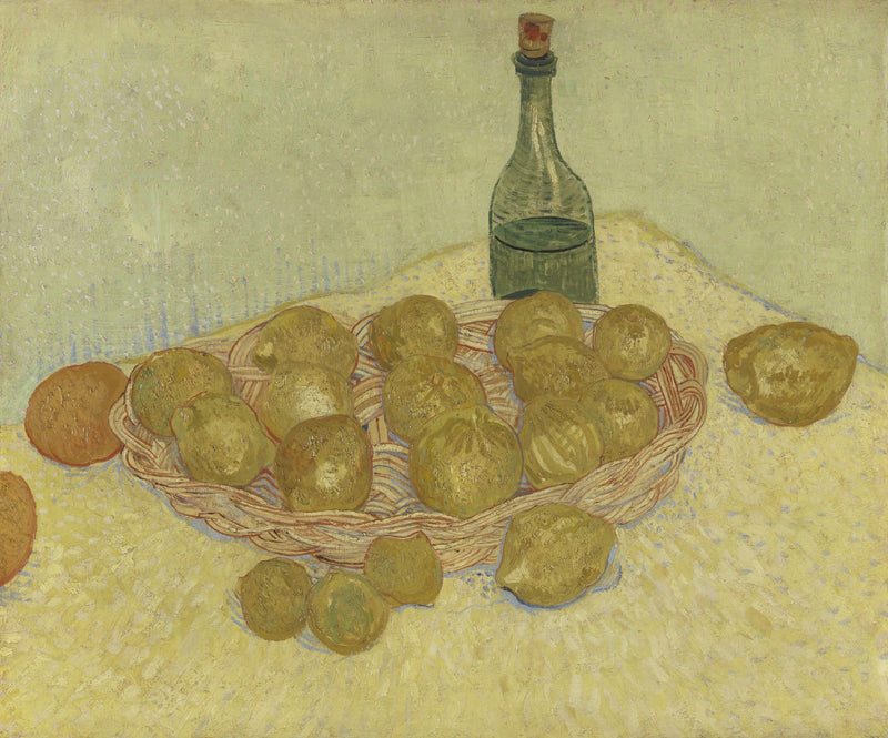 Natura morta: bottiglia, limoni e arance - Vincent van Gogh
