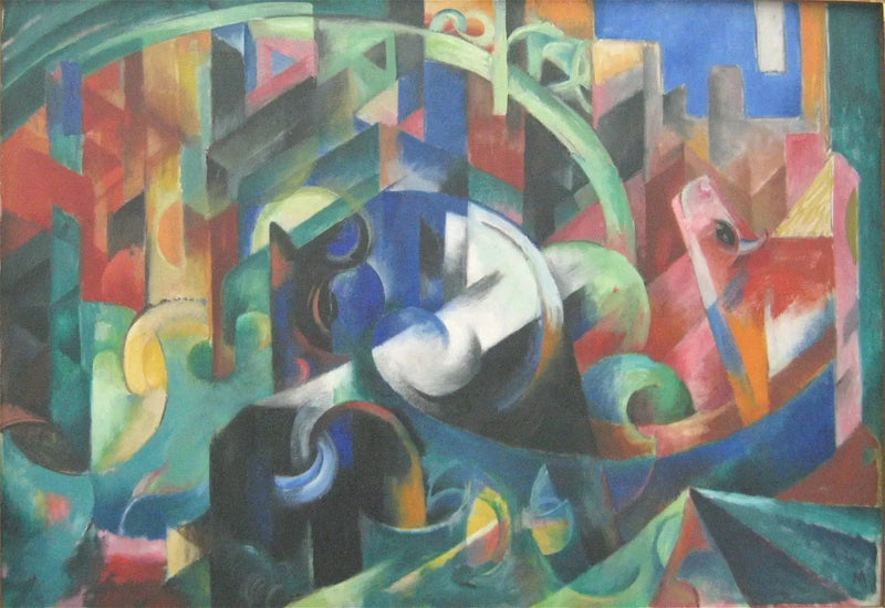 Bovini I - Franz Marc