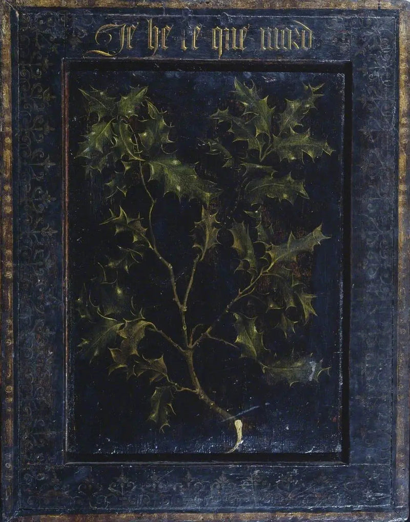 Ramo di agrifoglio (retro) - Rogier van der Weyden