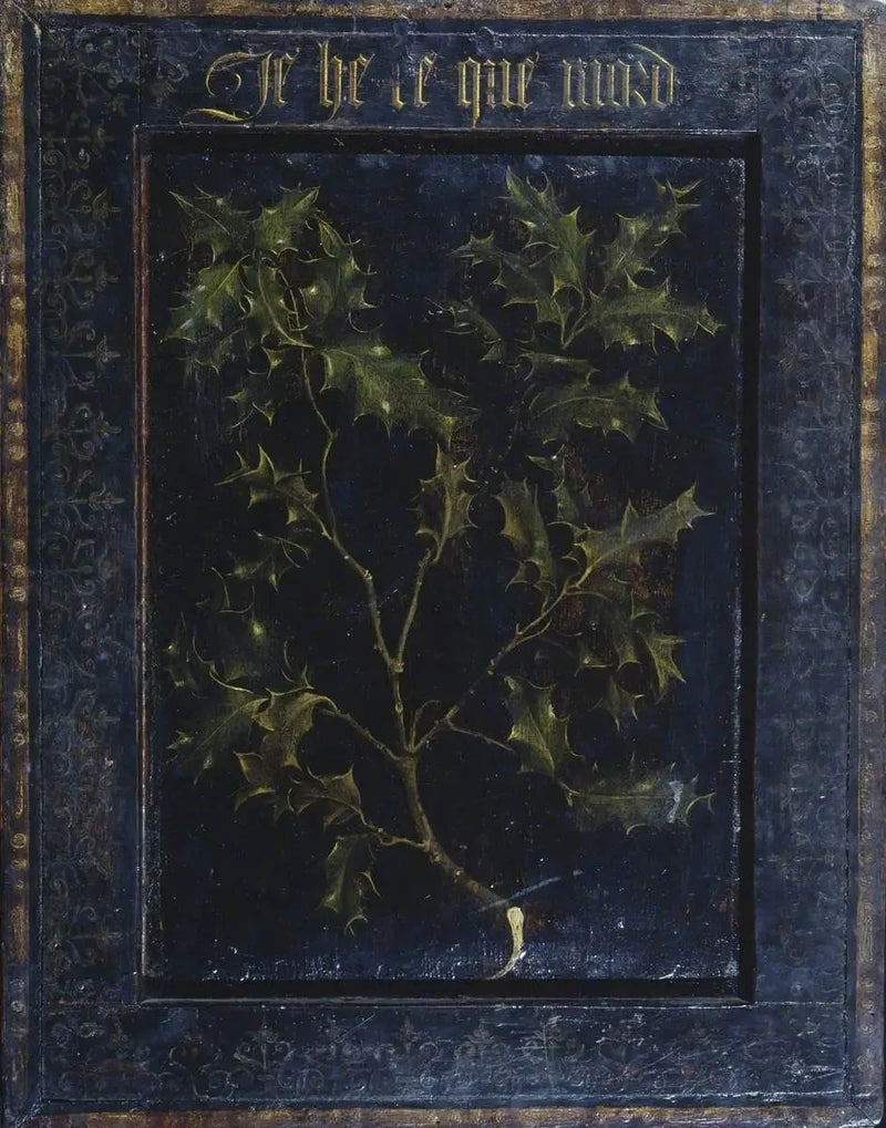 Ramo di agrifoglio (retro) - Rogier van der Weyden