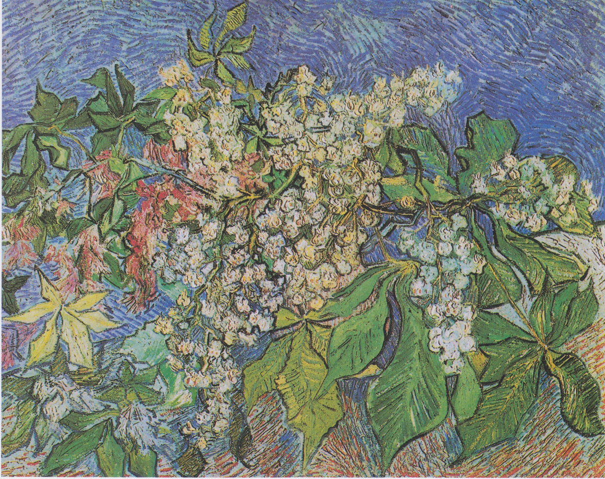 Rami di castagno in fiore - Vincent van Gogh