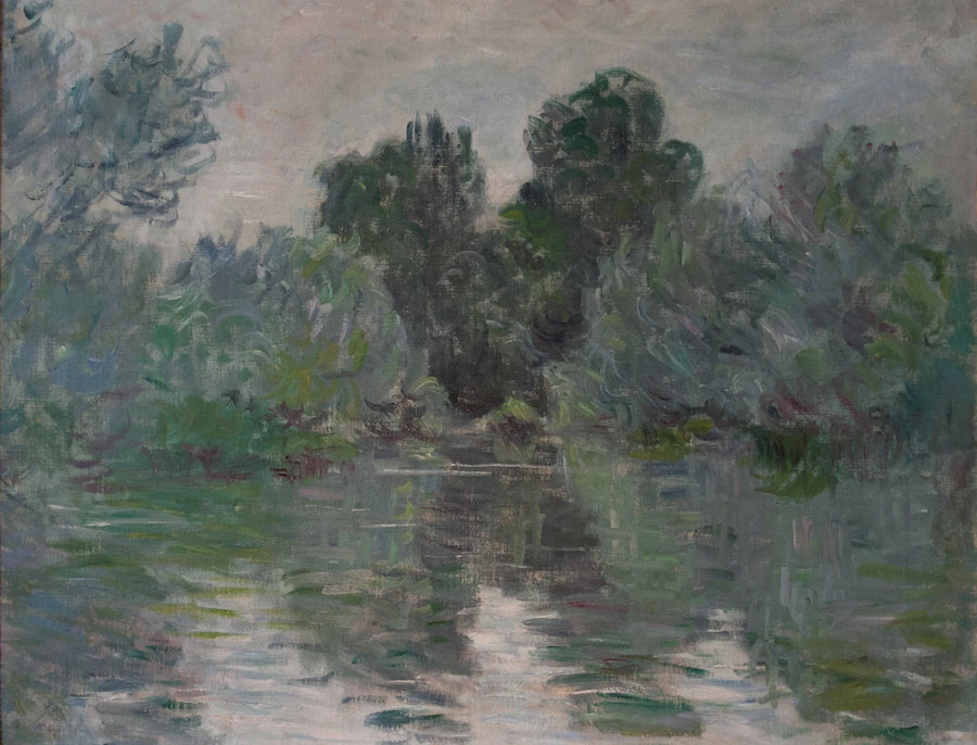 Un braccio della Senna vicino a Vétheuil W486 - Claude Monet