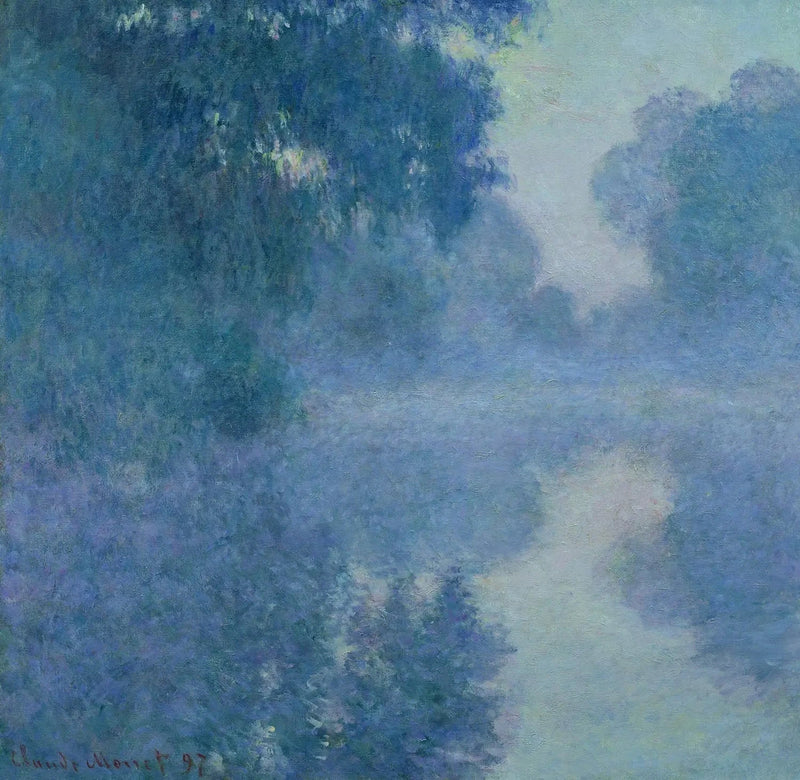Bras de Seine, sole nascente, Marmottan W1478 - Claude Monet