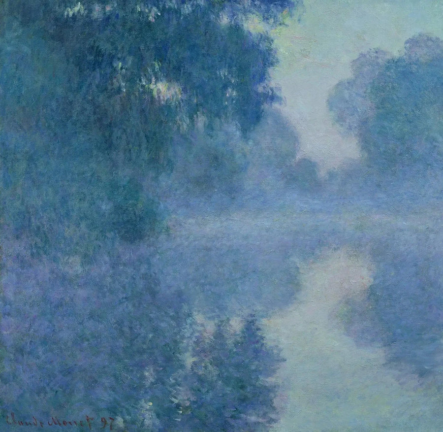 Bras de Seine, sole nascente, Marmottan W1478 - Claude Monet