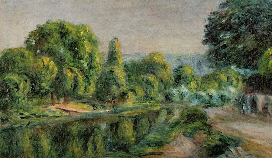 Il Braccio vivo a Croissy - Pierre-Auguste Renoir