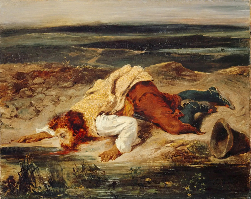 Brigante ferito - Eugène Delacroix
