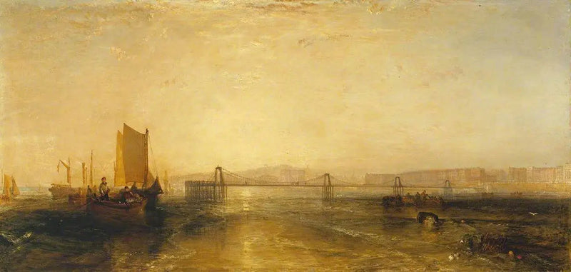 Brighton dal mare - J. M. W. Turner