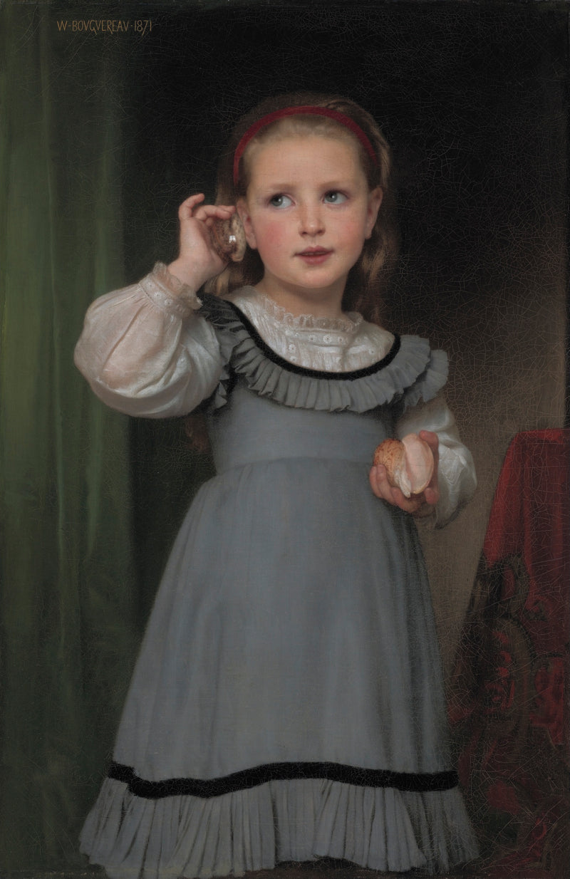 Le Bruit de la mer (1871) - Bouguereau
