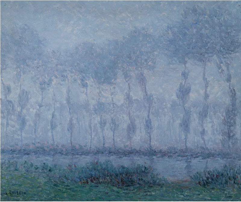 Nebbia sull'Eure, Saint-Cyr - Gustave Loiseau