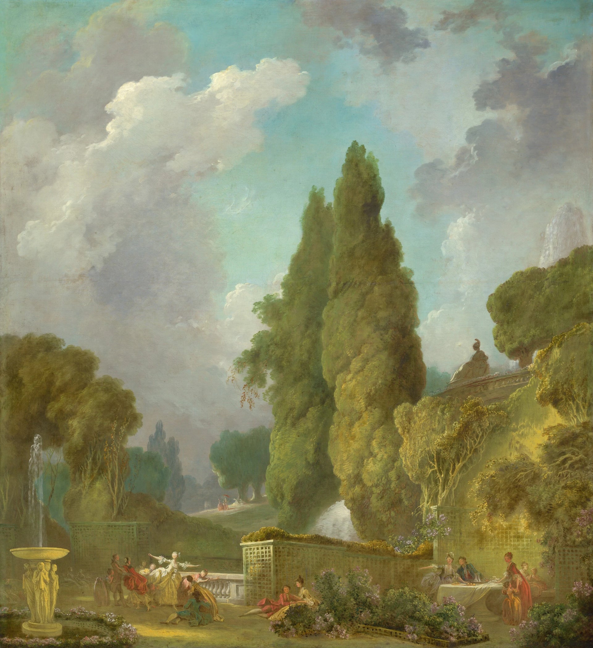 Buff de l'aveugle - Jean Honoré Fragonard