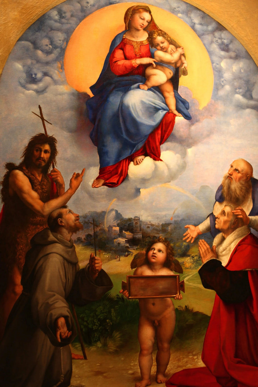 La Vergine di Foligno - Raffaello Sanzio