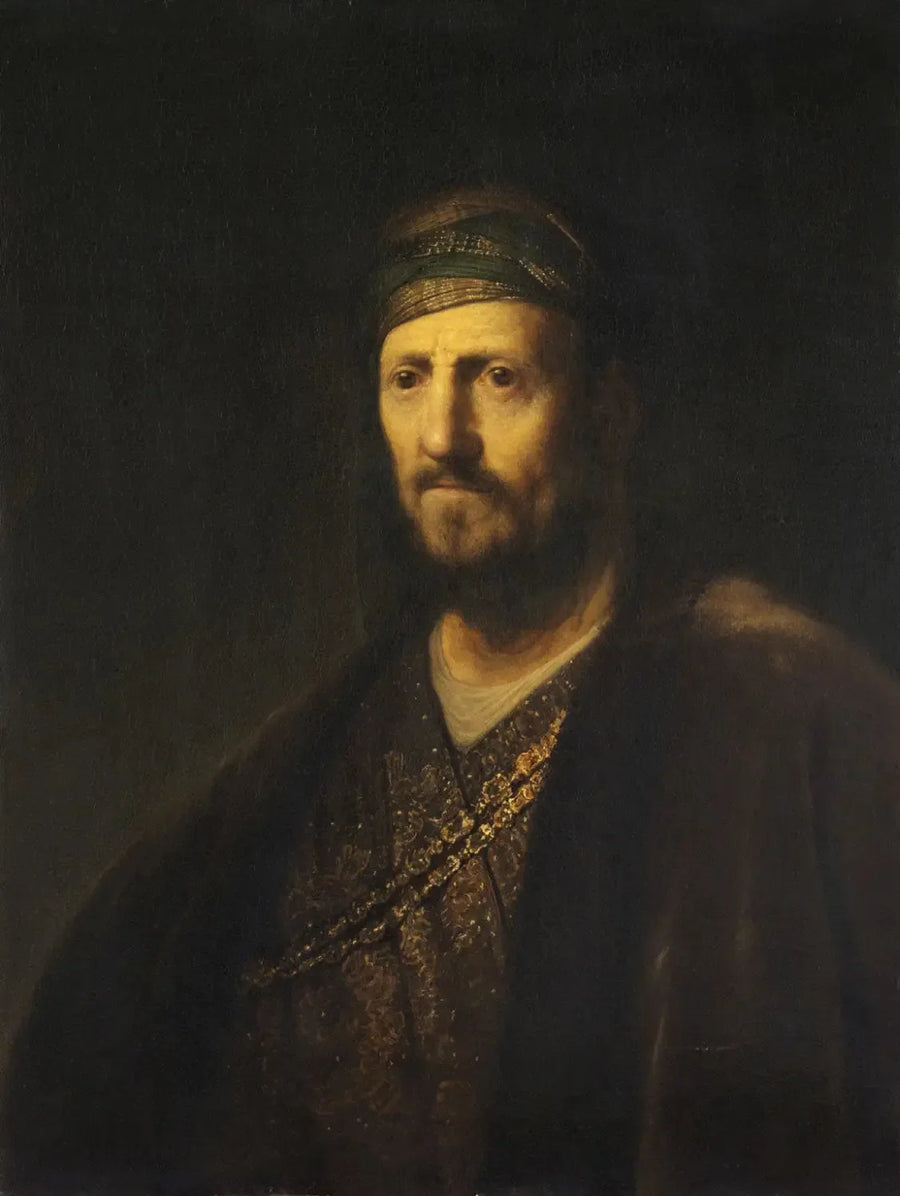 Busto di uomo in costume orientale - Rembrandt