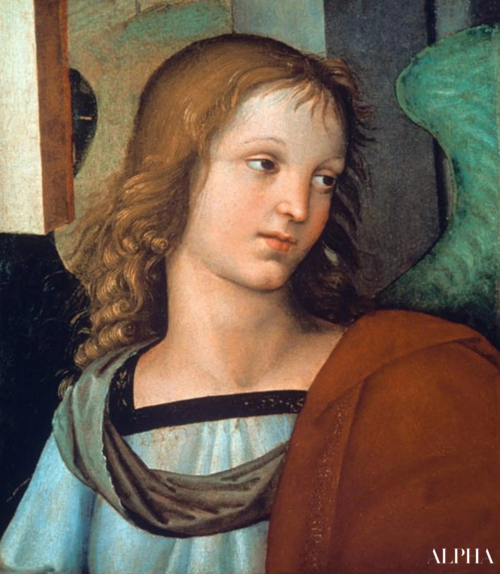 Busto d'angelo - Raffaello (pittore) - Riproduzioni di quadri e dipinti di alta gamma