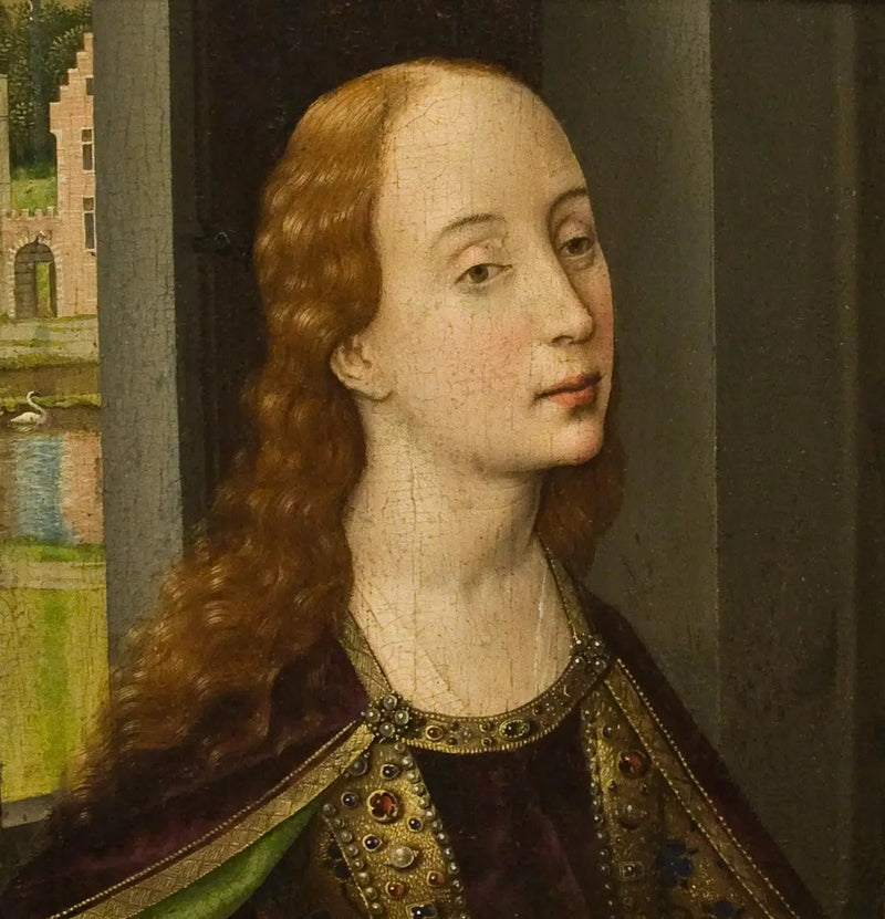 Busto di Caterina (?) - Rogier van der Weyden