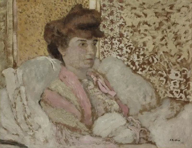 Busto di donna seduta (Misia Natanson) - Édouard Vuillard