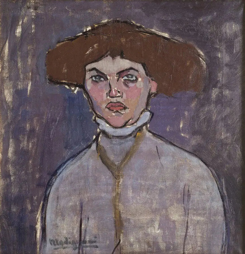 Busto di giovane donna - Amedeo Modigliani