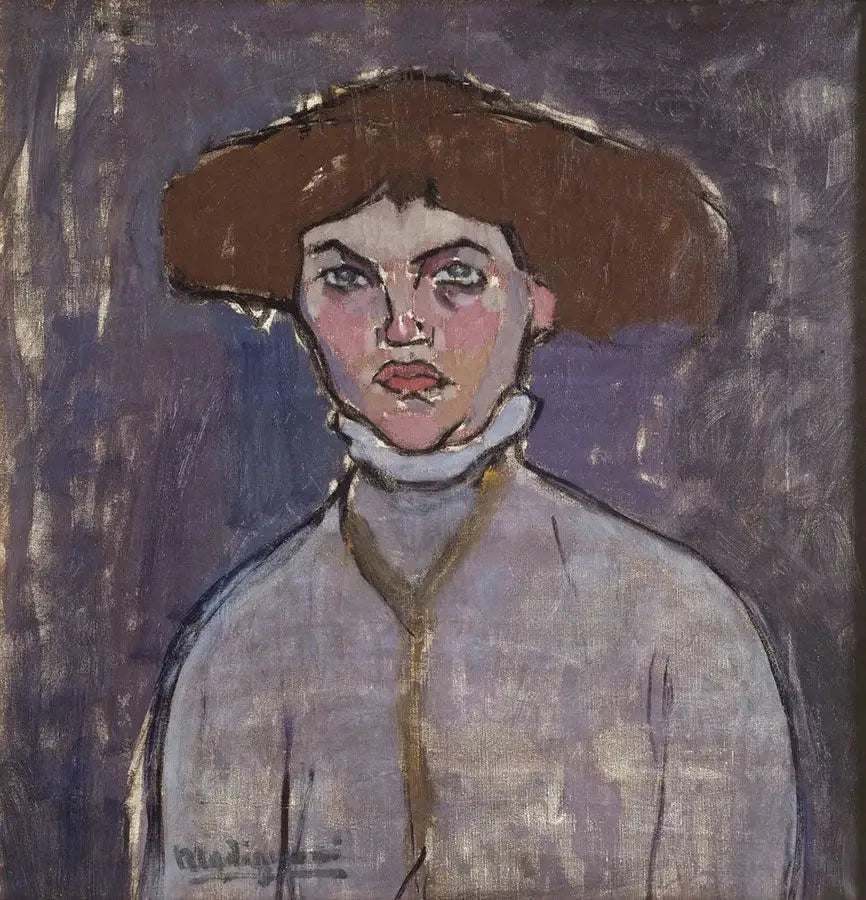 Busto di giovane donna - Amedeo Modigliani