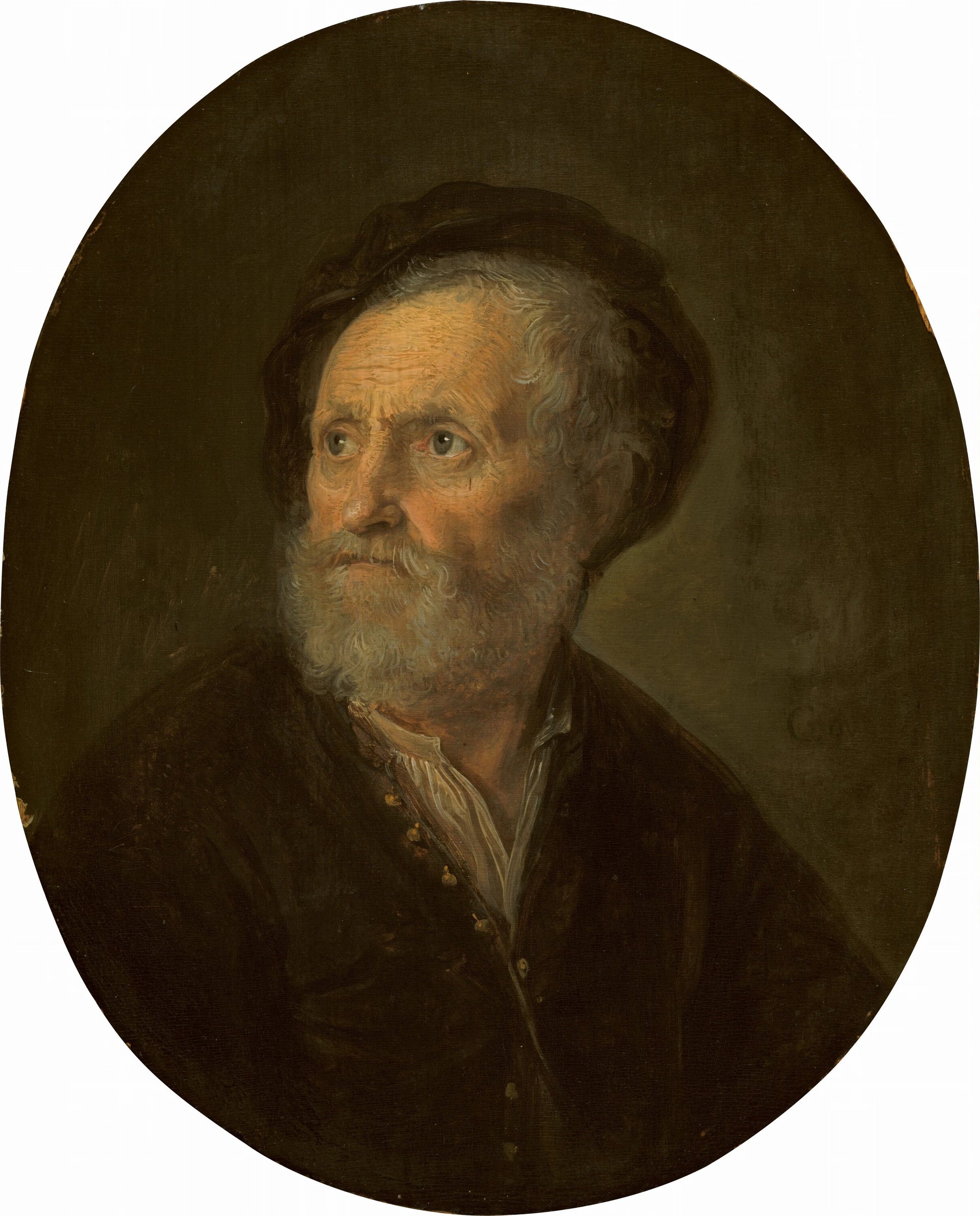 Buste d'homme barbu - Gerrit Dou