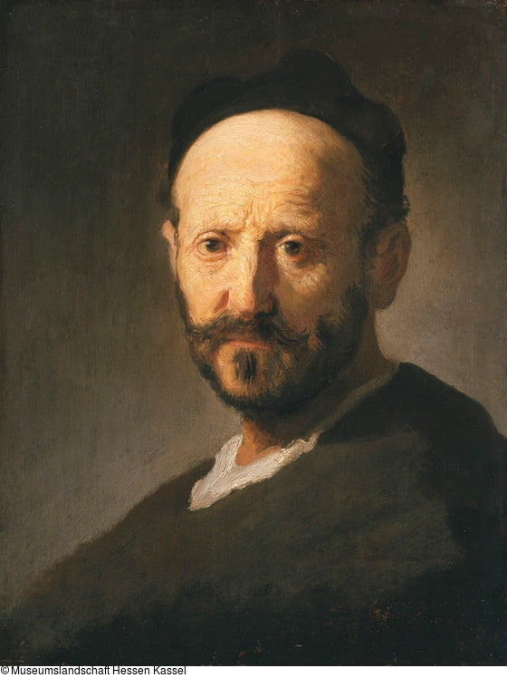 Busto di uomo con berretto - Rembrandt
