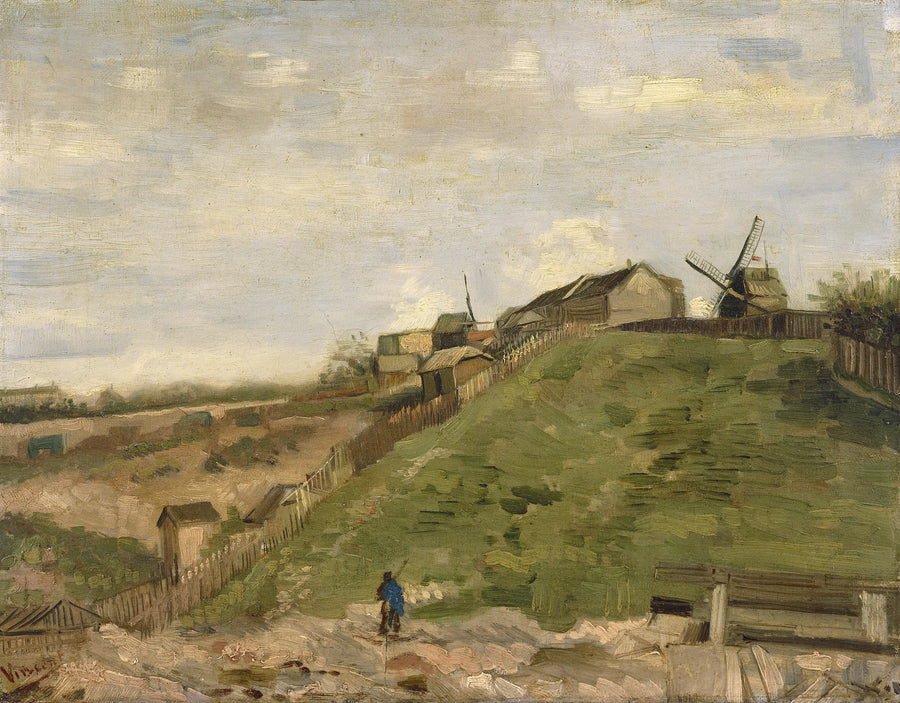 Butte Montmartre con cava - Vincent van Gogh